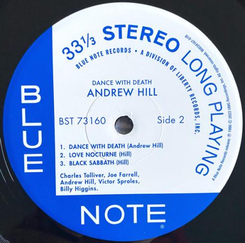 Виниловая пластинка Andrew Hill - Dance With Death (Tone Poet) (Black Vinyl LP)