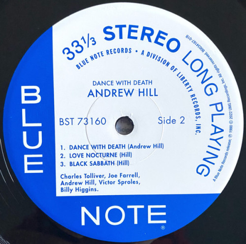 Виниловая пластинка Andrew Hill - Dance With Death (Tone Poet) (Black Vinyl LP)