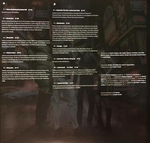 Виниловая пластинка Gorillaz HUMANZ (180 Gram/Gatefold)