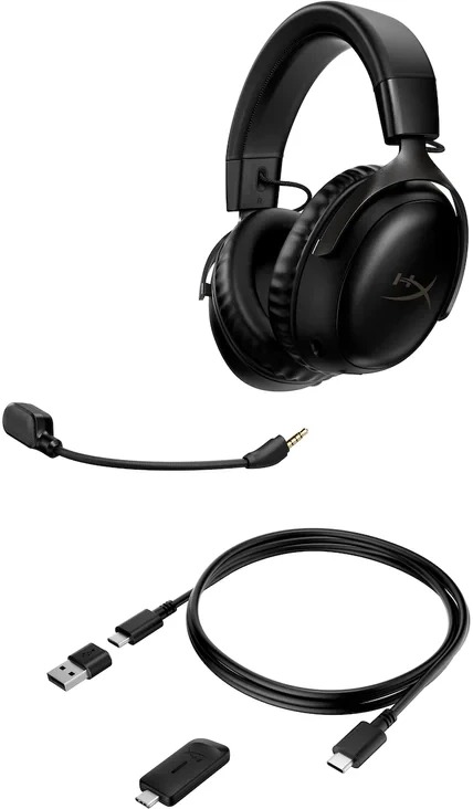 Наушники беспроводные HyperX Cloud III Black (77Z45AA)