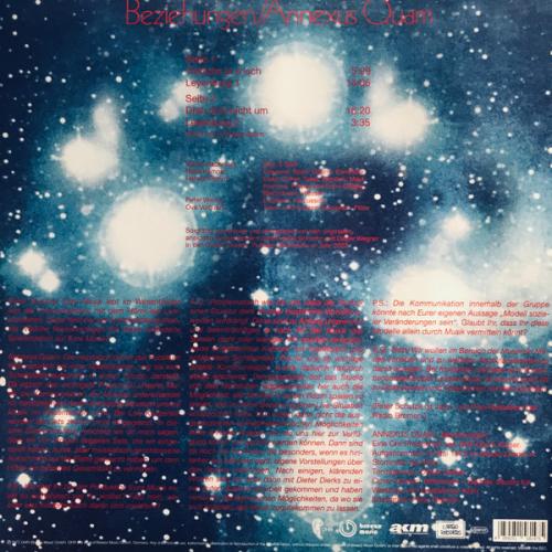 Виниловая пластинка Annexus Quam - Beziehungen (BlackVinyl LP)