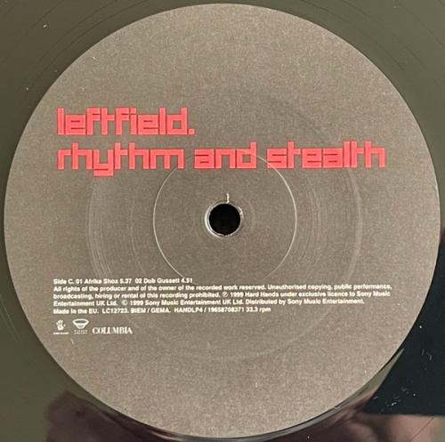 Виниловая пластинка Leftfield - Rhythm & Stealth (2LP)