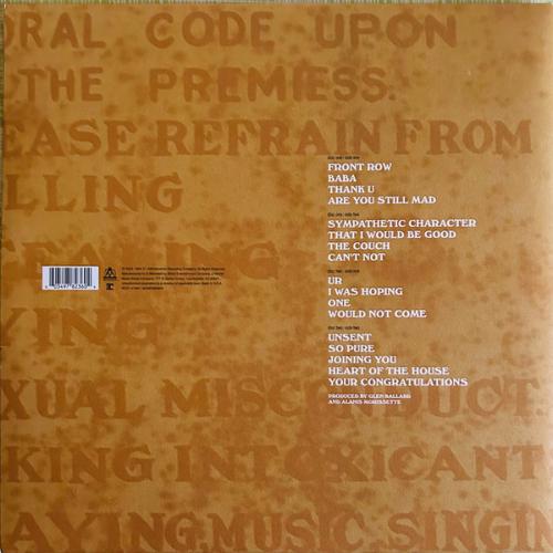 Виниловая пластинка Alanis Morissette - Supposed Former Infatuation Junkie (Crystal Clear Limited Vinyl 2LP)