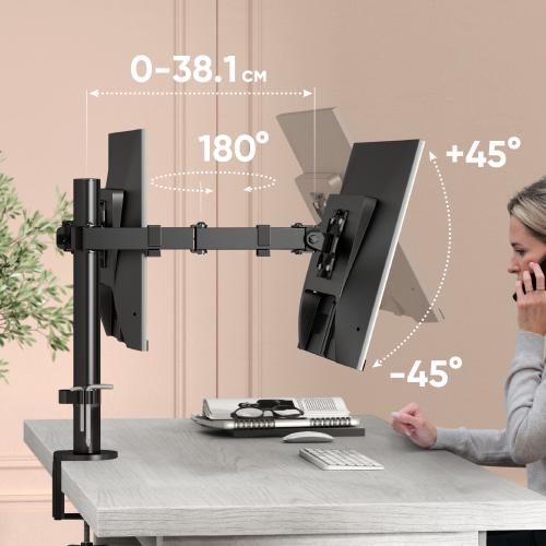 Кронштейн для мониторов Onkron D221E black