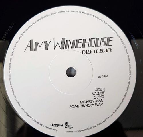 Виниловая пластинка Amy Winehouse, Back To Black (Half Speed Vinyl)