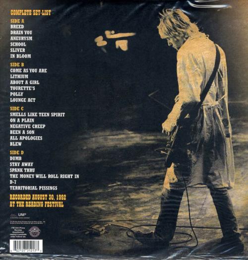 Виниловая пластинка Nirvana, Live At Reading