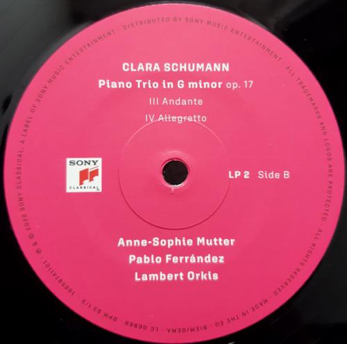 Виниловая пластинка Mutter, Anne-Sophie; Ferrandez, Pablo - Brahms: Double Concerto; Schumann: Piano Trio (180 Gram Black Vinyl 2LP)
