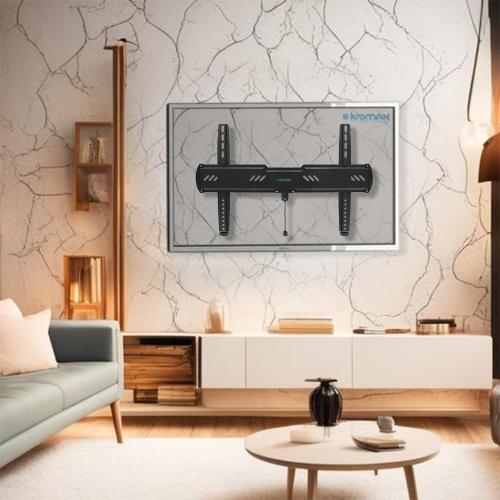 Кронштейн для телевизора Kromax Ultra Slim-100 черный