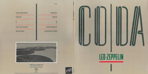 Виниловая пластинка Led Zeppelin - Coda (REMASTERED/180 GRAM/GATEFOLD SLEEVE)