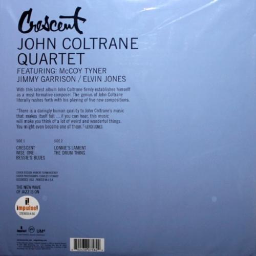 Виниловая пластинка John Coltrane Quartet - Crescent (Acoustic Sounds)