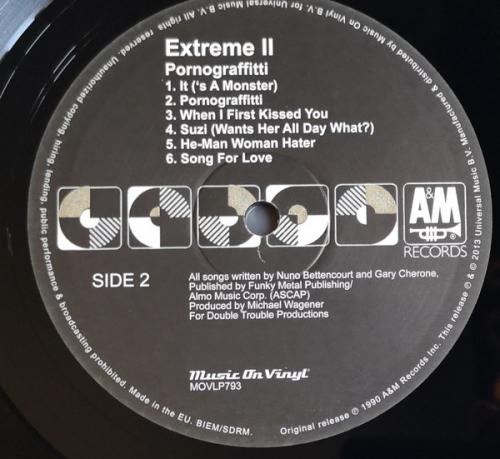 Виниловая пластинка Extreme - Pornograffitti (Black Vinyl LP)