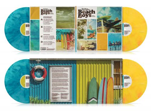 Виниловая пластинка Various Artists - The Many Faces Of The Beach Boys (Yellow Marble And Cyan Marble Vinyl 2LP)