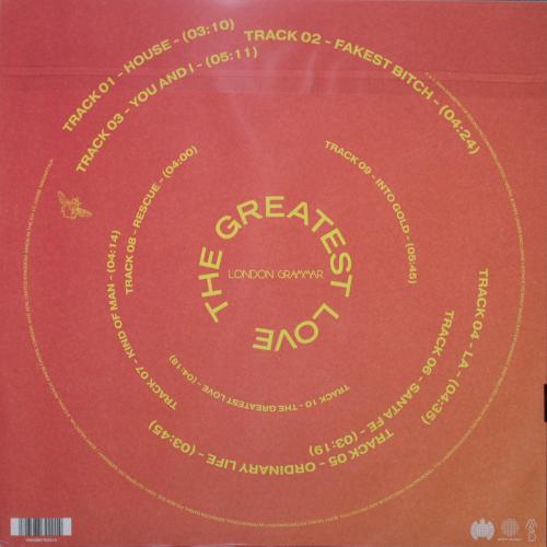 Виниловая пластинка London Grammar - The Greatest Love (Limited Indie Edition, Yellow BioVinyl LP)