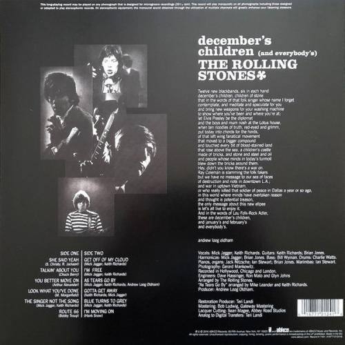 Виниловая пластинка Rolling Stones, The - December's Children (And Everybody's) (Black Vinyl LP)