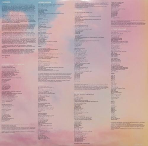 Виниловая пластинка Taylor Swift, Lover