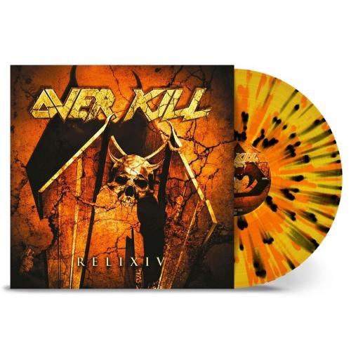 Виниловая пластинка Overkill - ReliXIV (Yellow Orange Black Splatter Vinyl LP)