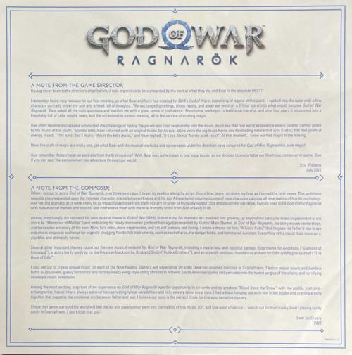 Виниловая пластинка OST - God Of War Ragnarok (Bear McCreary) (coloured 3LP)