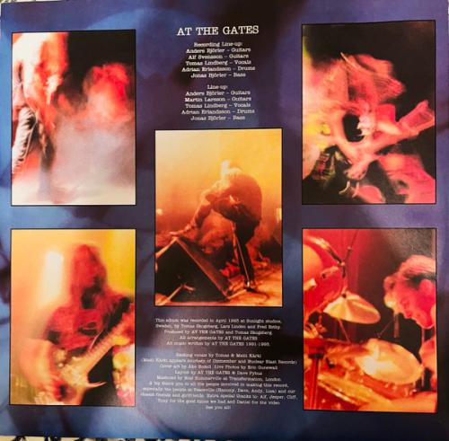 Виниловая пластинка At The Gates - With Fear I Kiss The Burning Darkness (Black Vinyl LP)