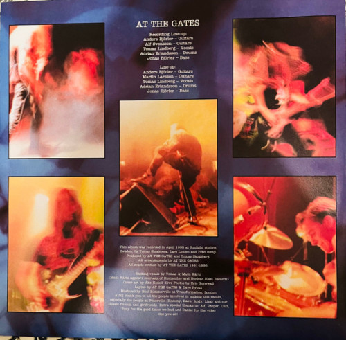 Виниловая пластинка At The Gates - With Fear I Kiss The Burning Darkness (Black Vinyl LP)