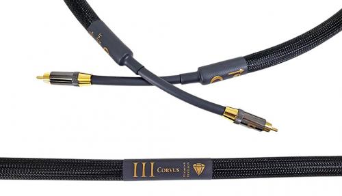 Кабель межблочный аудио Purist Audio Design Corvus RCA Interconnects Diamond Revision 1 m