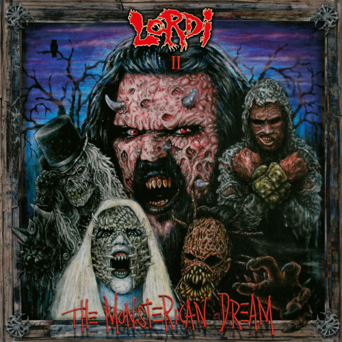 Виниловая пластинка Lordi - Monsterican Dream (Crystal Clear & Translucent Green Marbled Vinyl LP)