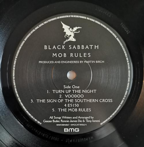 Виниловая пластинка Black Sabbath - Mob Rules (Black Vinyl 2LP)