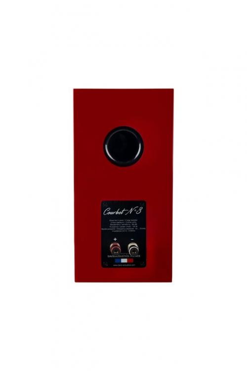 Полочная акустика Davis Acoustics Courbet 3 Red Gloss