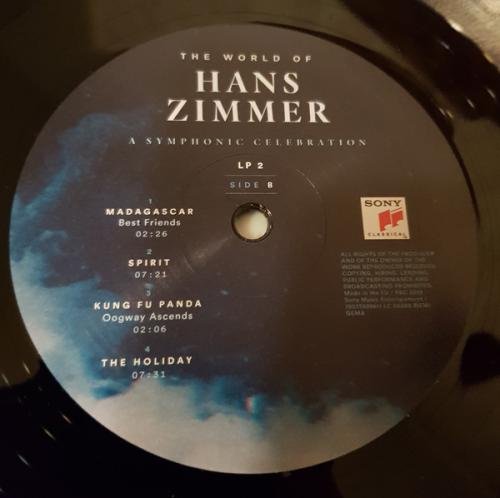 Виниловая пластинка Sony Hans Zimmer The World Of Hans Zimmer - A Symphonic Celebration (Limited 180 Gram Black Vinyl/Gatefold)