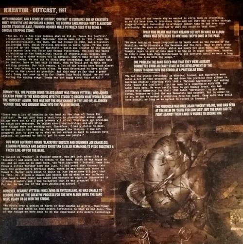 Виниловая пластинка Kreator - Outcast (180 Gram Coloured Vinyl 2LP)