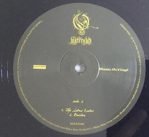 Виниловая пластинка Opeth - Watershed (Black Vinyl 2LP)
