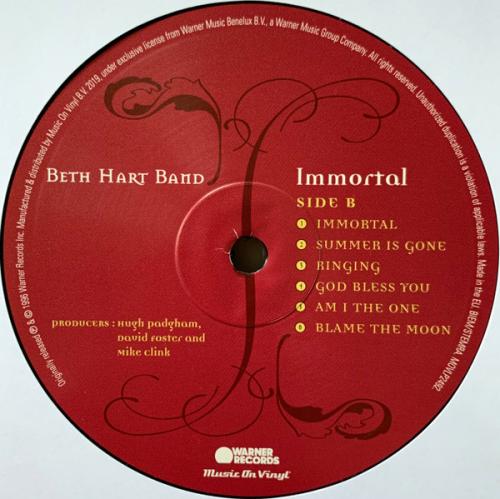 Виниловая пластинка Hart Beth -Band - Immortal (LP)