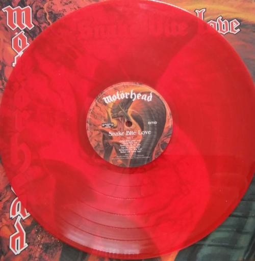 Виниловая пластинка Motörhead - SMotörhead - Snake Bite Love (Transparent Red Vinyl )