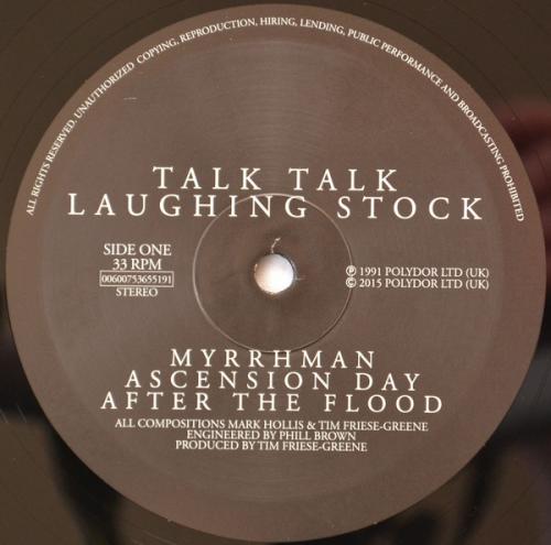 Виниловая пластинка Talk Talk, Laughing Stock