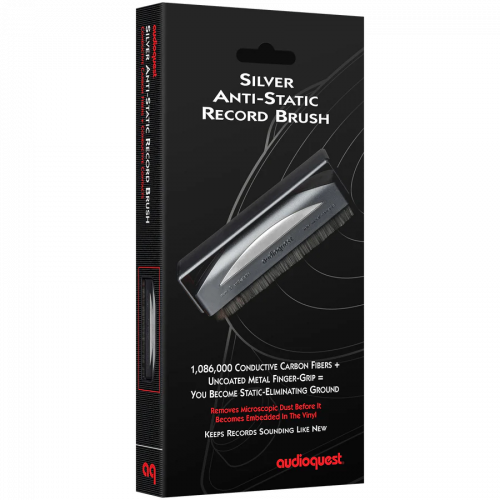 Щетка AudioQuest Silver Anti-Static Record Brush