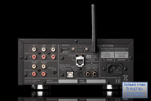 Сетевой аудио проигрыватель Musical Fidelity M1 Clic black