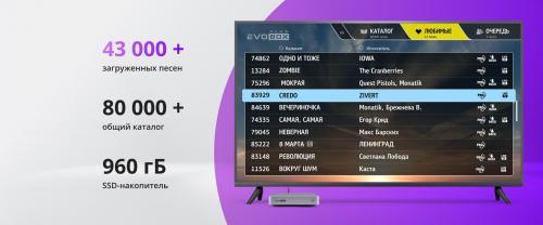Караоке система Evolution EVOBOX Plus Black