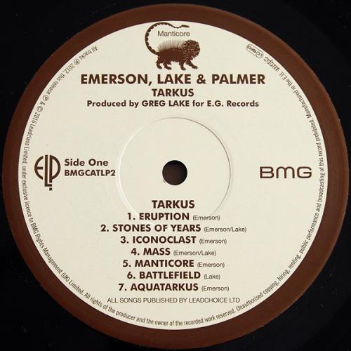 Виниловая пластинка Emerson, Lake & Palmer - Tarkus (Black Vinyl LP)