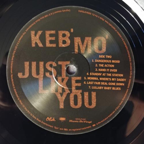 Виниловая пластинка Keb' Mo' — JUST LIKE YOU (LP)