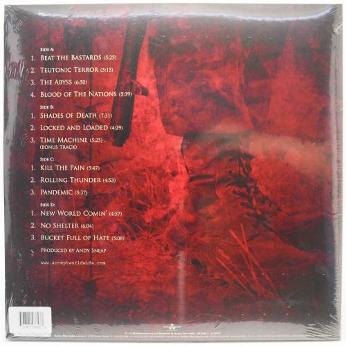 Виниловая пластинка Accept - Blood Of The Nations (Limited Edition, Gold Vinyl 2LP)