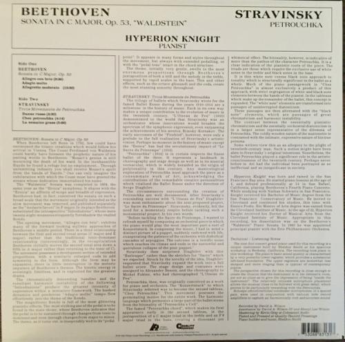 Виниловая пластинка Hyperion Knight - Beethoven: Sonata In C Major, "Waldstein"/ Stravinsky: Petrouchka (Analogue) (Black Vinyl LP)