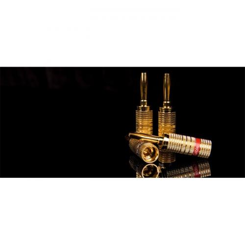 Разъемы NorStone Banana Plugs gold