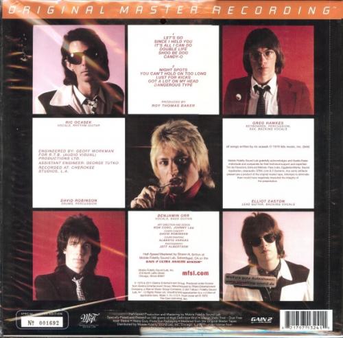 Виниловая пластинка The Cars - Candy-O (Original Master Recording) (Black Vinyl LP)