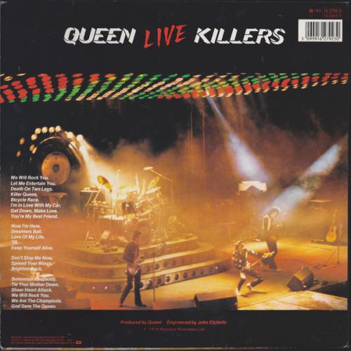 Виниловая пластинка Queen - Live Killers (Black Vinyl 2LP)