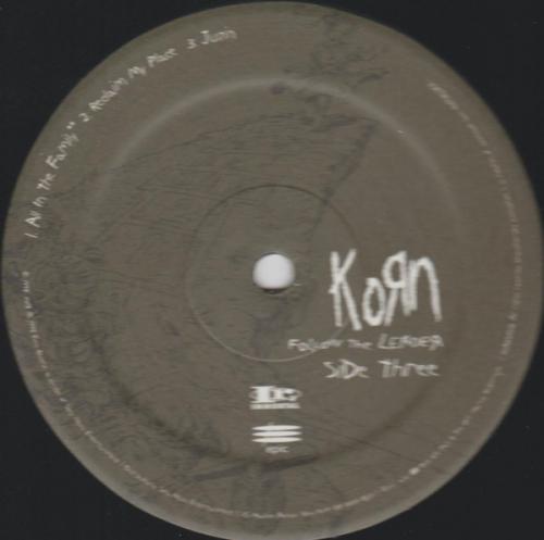 Виниловая пластинка Sony Korn Follow The Leader (Black Vinyl)