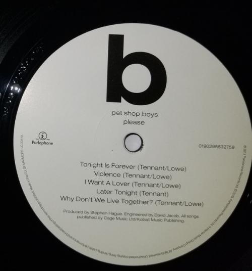 Виниловая пластинка PLG Pet Shop Boys Please (180 Gram/Remastered)