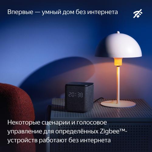 Умная колонка Яндекс Станция Миди Black