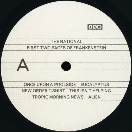 Виниловая пластинка The National - First Two Pages Of Frankenstein (Black Vinyl LP)