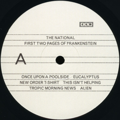 Виниловая пластинка The National - First Two Pages Of Frankenstein (Black Vinyl LP)