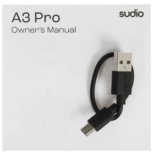 Наушники Sudio A3 Pro Black