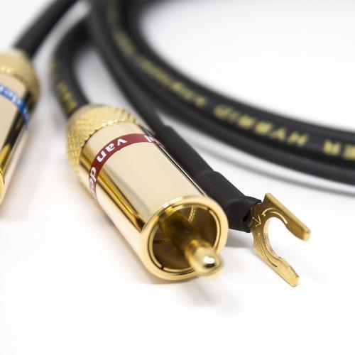 Кабель межблочный аудио Van Den Hul D-501 Silver Hybrid (RCA - RCA) 1.0m